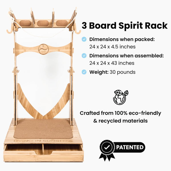 LISS - The Spirit Rack- Vertical Board Rack