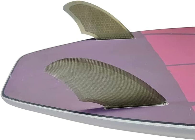 Aletas Pryde Twin Keel Fish Fiberglass Honeycomb (FCSII y futuros)