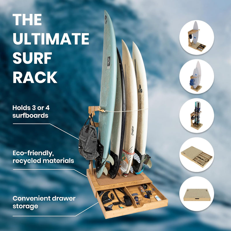 Living in Sunshine - The Spirit Rack- 3 and 4 Board Vertical Racks ...