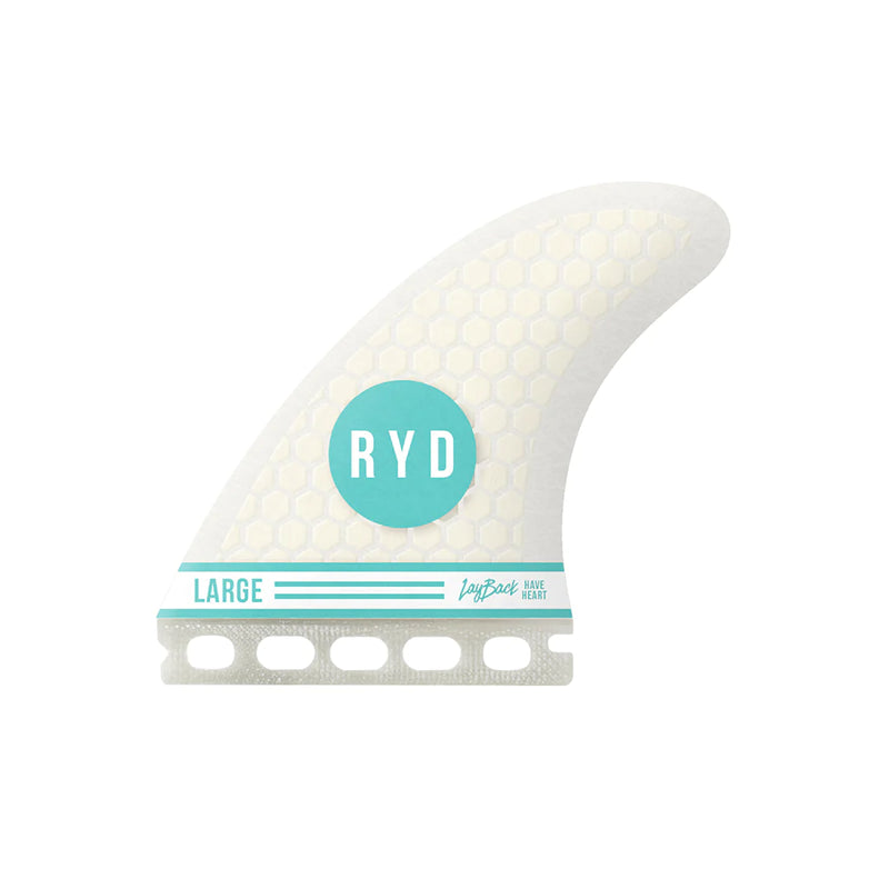 RYD Surf Fins Thruster Set - Honeycomb Fiberglass - Futures