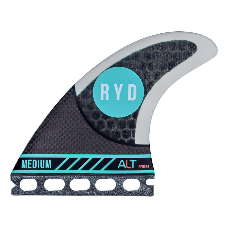 RYD Surf Fins Quad Set - Carbon/Honeycomb Fiberglass - Futures