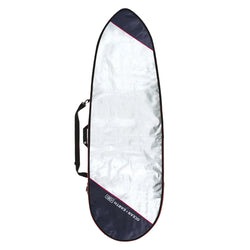 O&E Surfboard Fish Cover - Black/Red