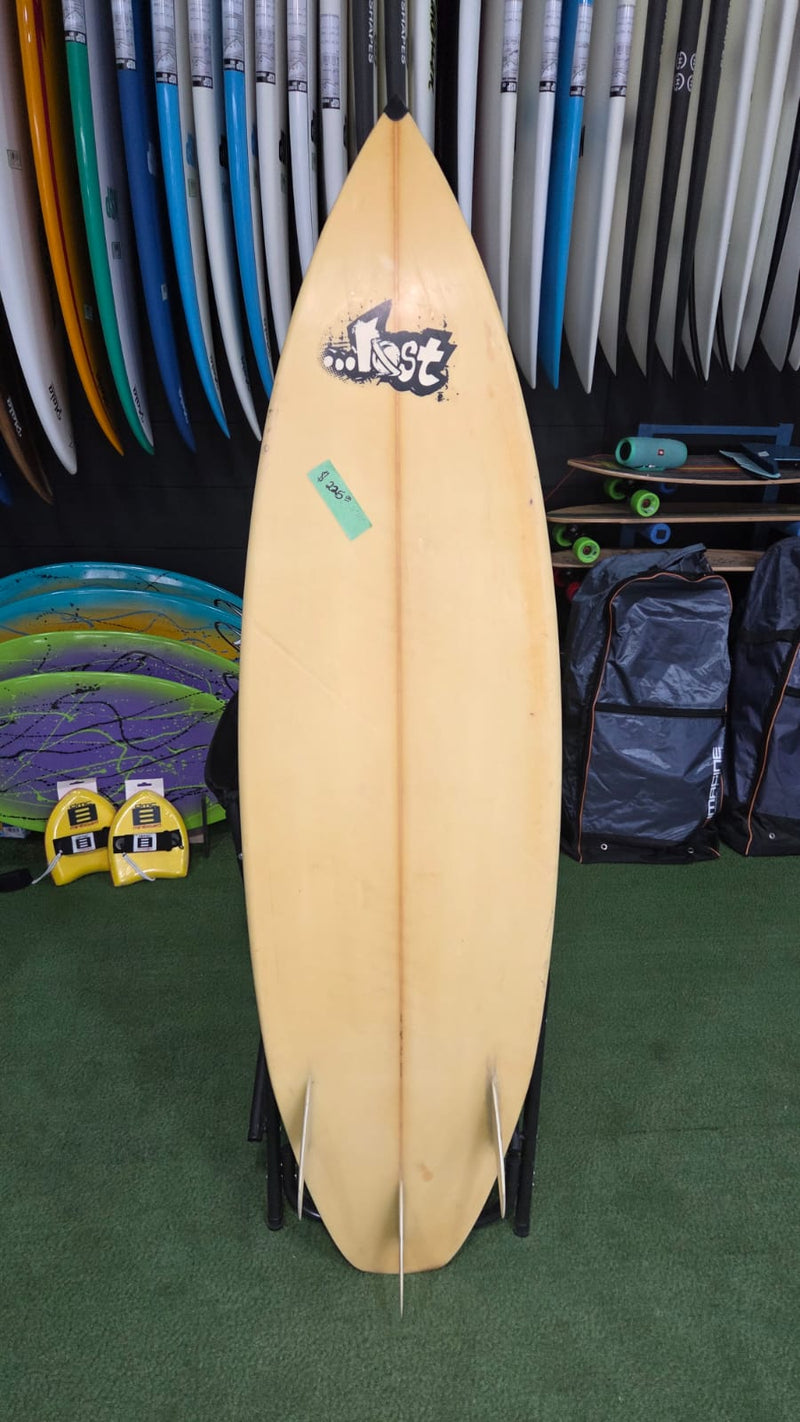 Lost Surfboards Speed Demon II, Glass-on fins - 5'10"