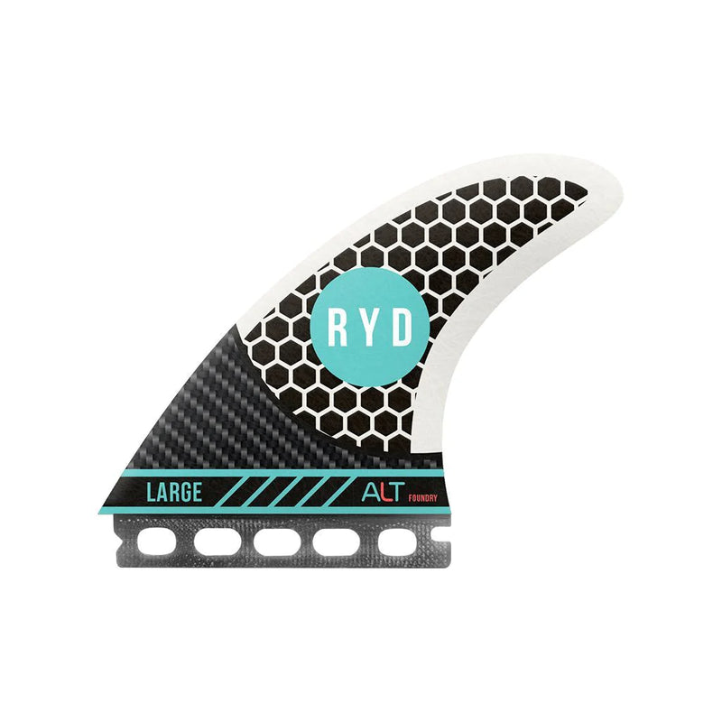 RYD Surf Fins Thruster Set - CarbonFlex Fiberglass - Futures