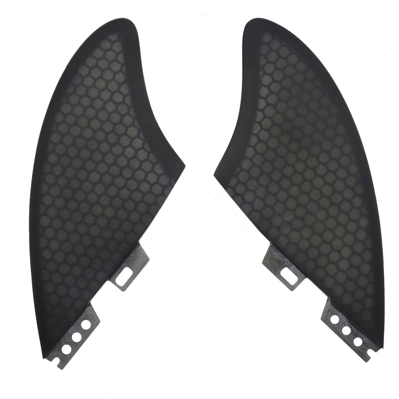 Aletas Pryde Twin Keel Fish Fiberglass Honeycomb (FCSII y futuros)