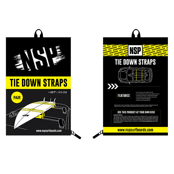 NSP Tie down straps - 15’7” (4.75m)