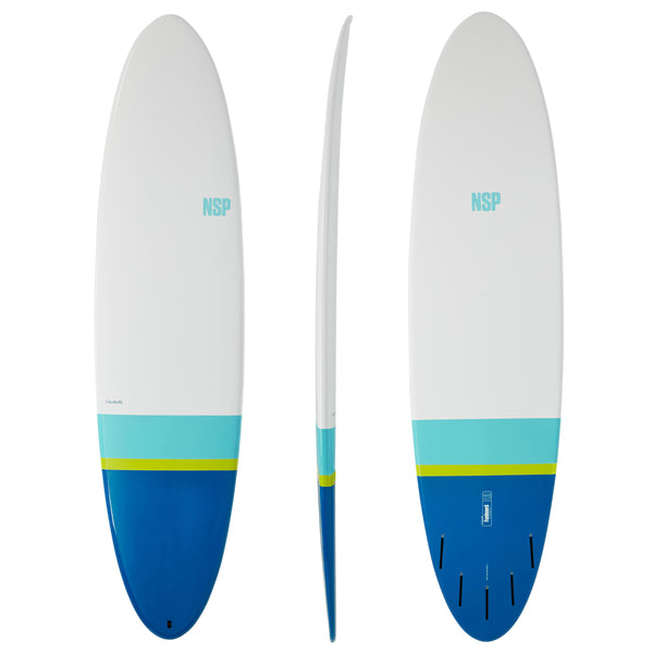 NSP Elements HDT Funboard Mid-Length navy - Futures 5-fin