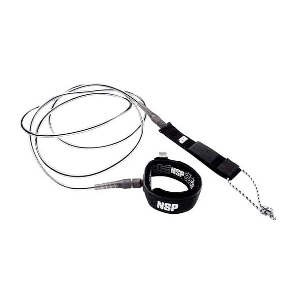 NSP Surf Leash - 6' to 10' | Ankle & Calf/Knee