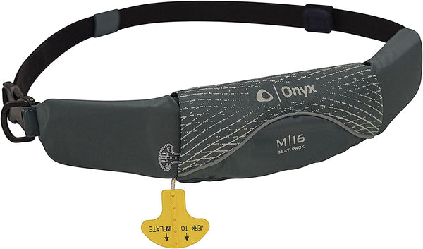 ONYX M-16 Belt Pack Chaleco salvavidas inflable manual (PFD)