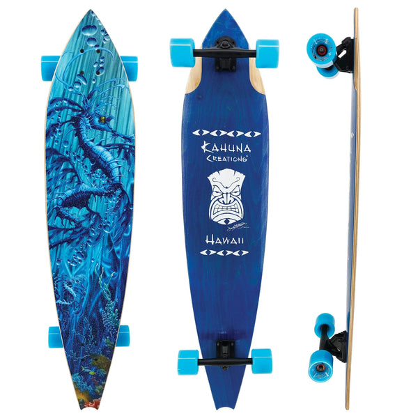 Kahuna Creations Haka Sea Dragon Land Paddle Longboard - 47 pulgadas