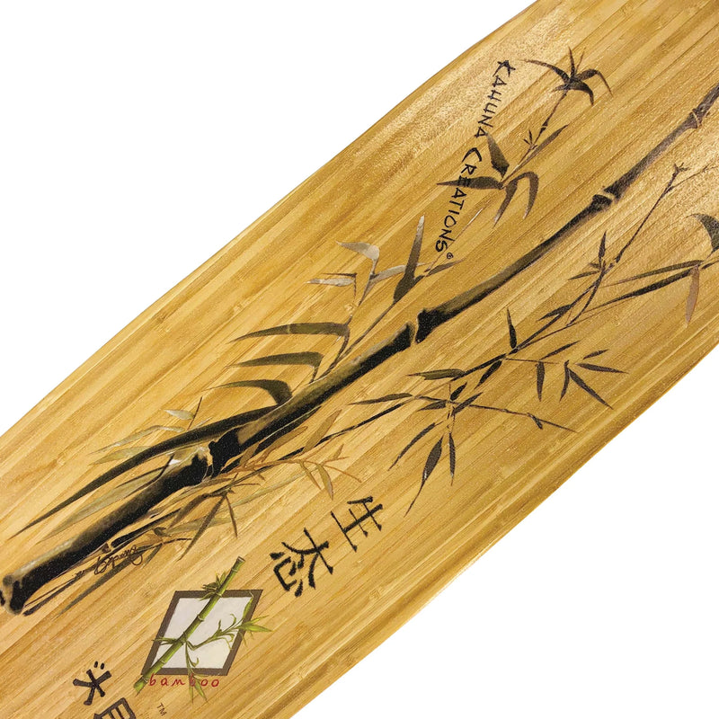 Kahuna Creations Bamboo Drop Deck Land Paddle Longboard - 42"