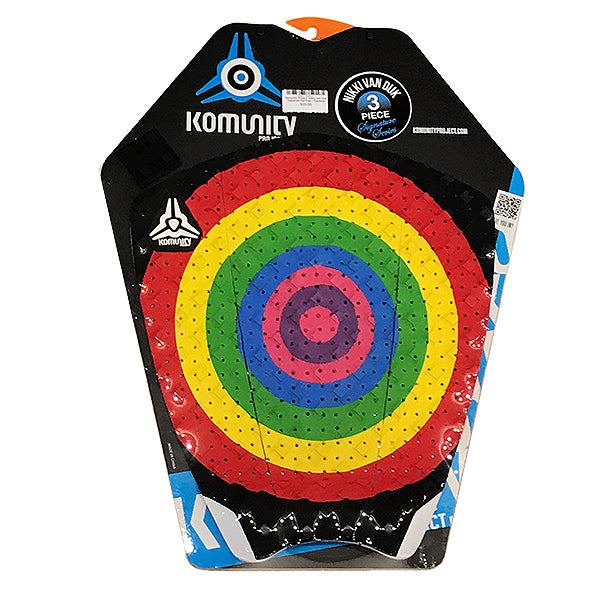 Komunity Rainbow 3 Piece Traction Pad Deck-Plaia Shop