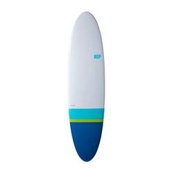 NSP Elements HDT Funboard Mid-Length azul marino - Futures 5-fin