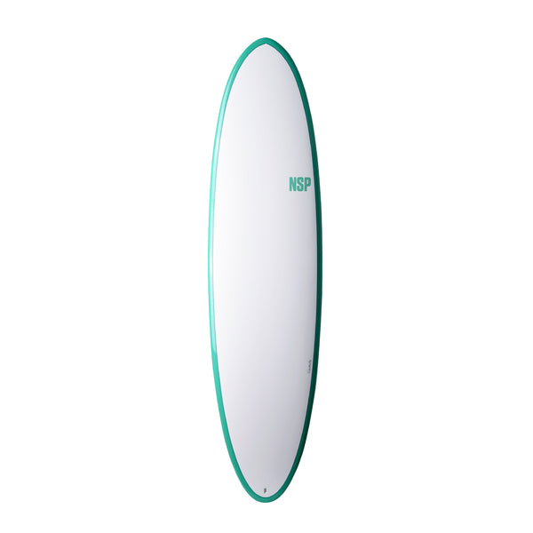 NSP Elements HDT Funboard Mid-Length blanco - Futures Quad