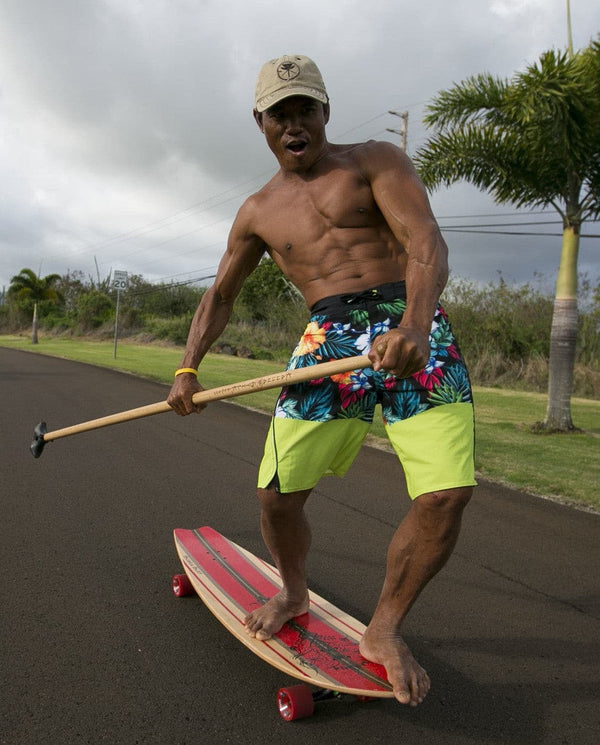 Kahuna Creations Shaka Surf board Land Paddle Longboard - 46" inches