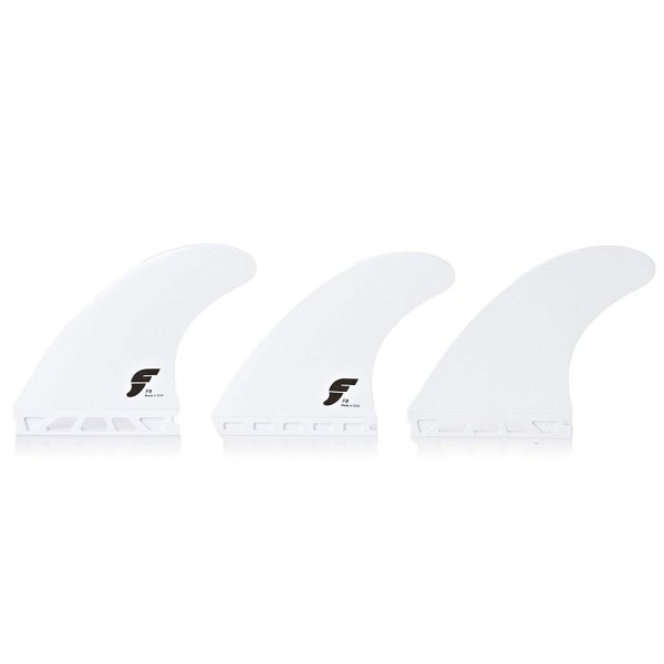 Futures F6 White 3-fin set - Medium